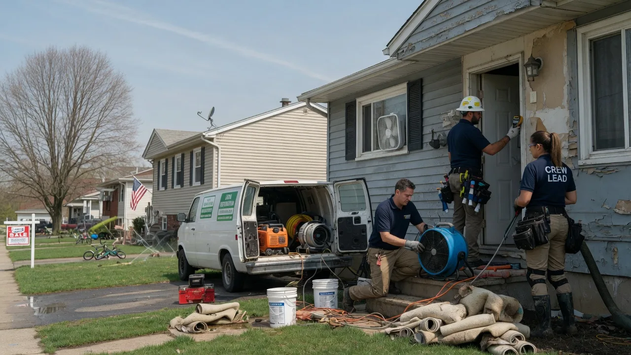 Flood Cleanup in Belvidere, IL near me
