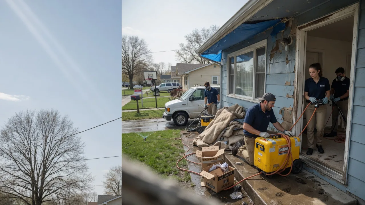 Basement Flood Cleanup in Belvidere, IL near me